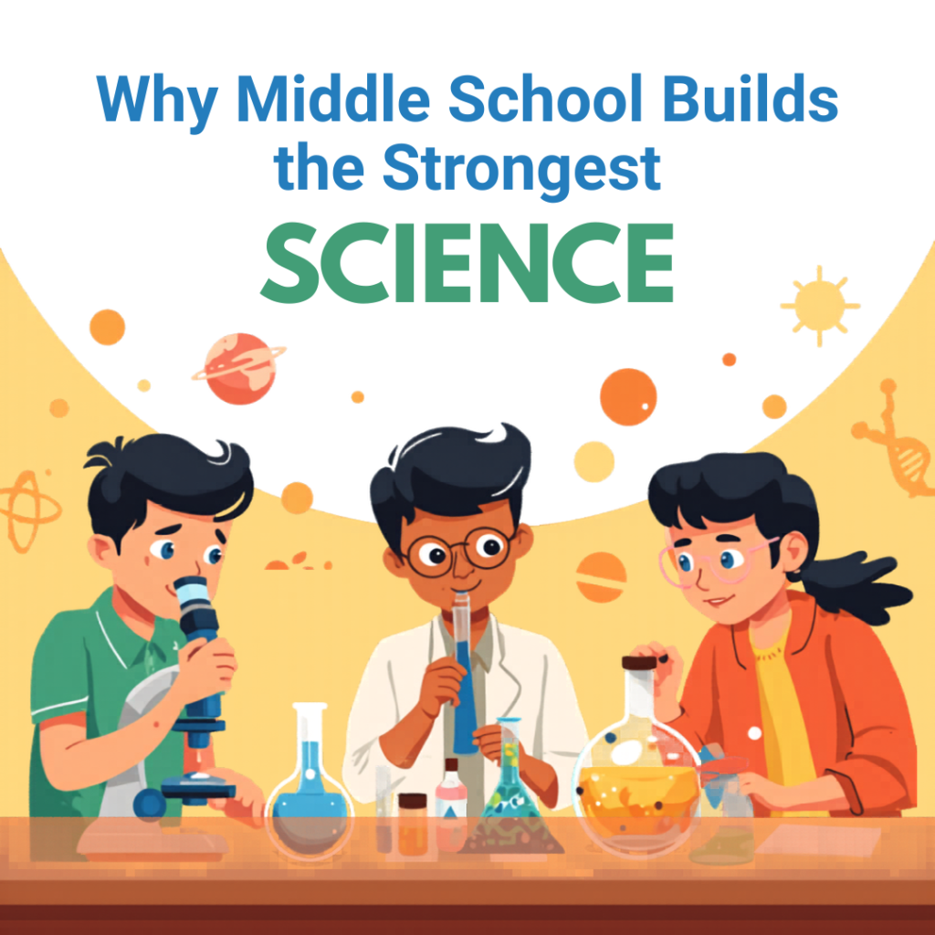 why middle school is important for science learning